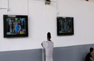 TVs at socialising area to bring outdoor telecast entertainment to residents